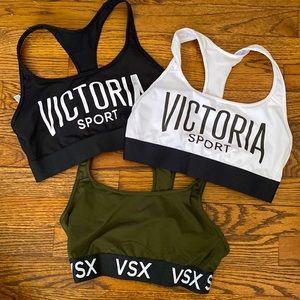 3 Victoria Secret Sport- Sports bras.